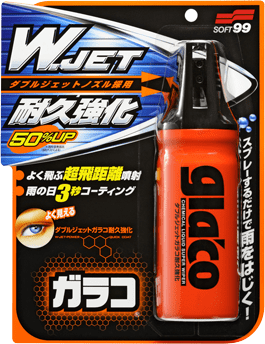 SOFT99 Glaco Roll-On Rain Repellent Coating (Chemical Liquid Super Wiper)  【75ML】